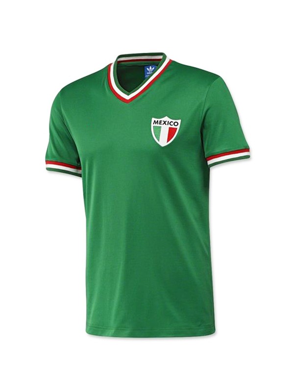Mexico home retro jersey soccer uniform men's first football top shirt 1970